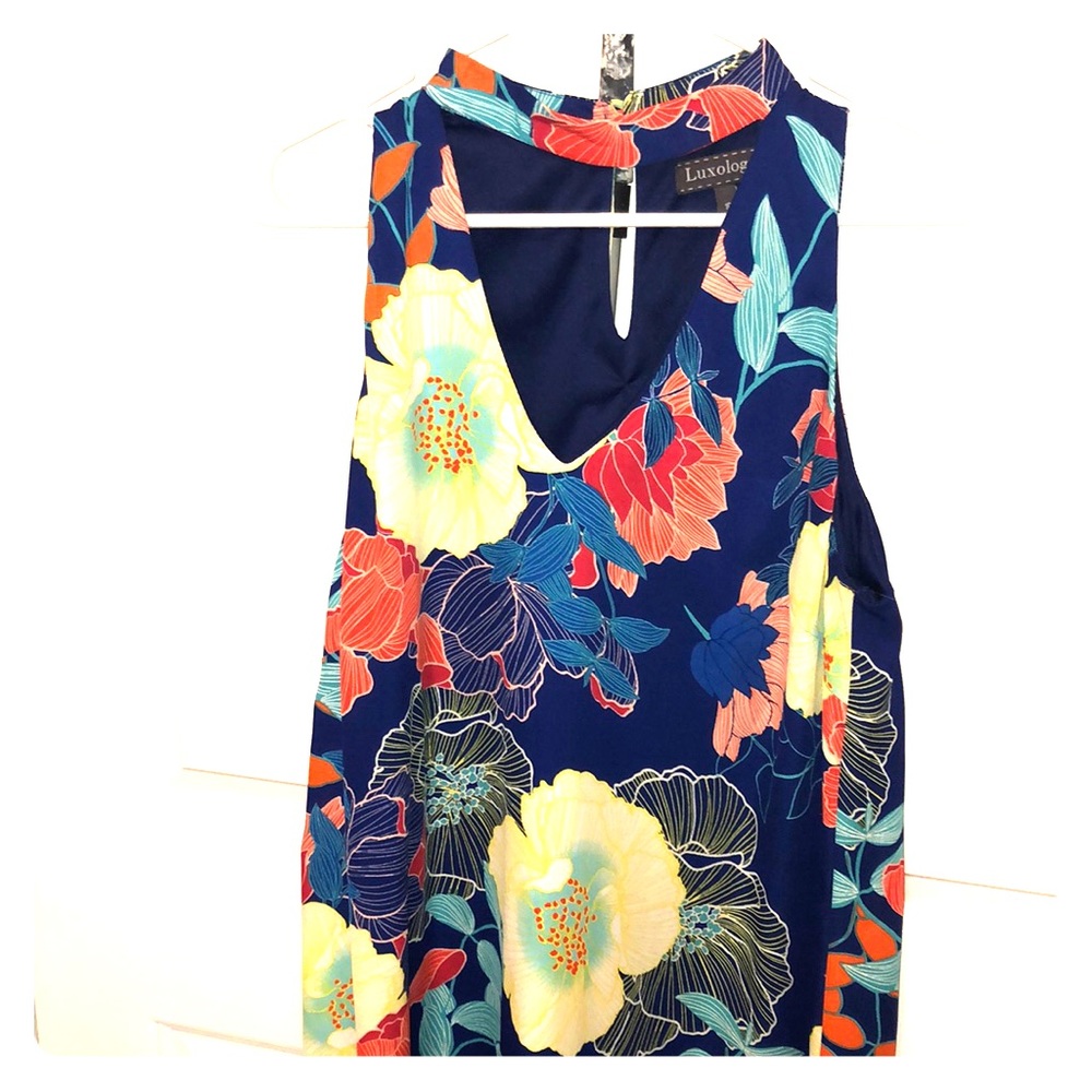 Size 10 Luxology sleeveless tent dress